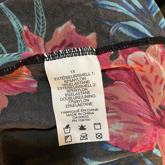 Swimsuit 1xl plus size - Picture 2 of 2